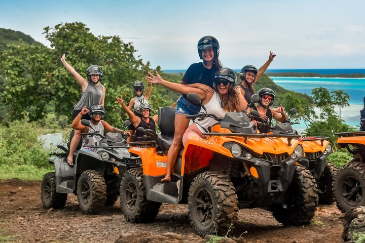 Bora Bora by ATV or QUAD and Vanilla Experience