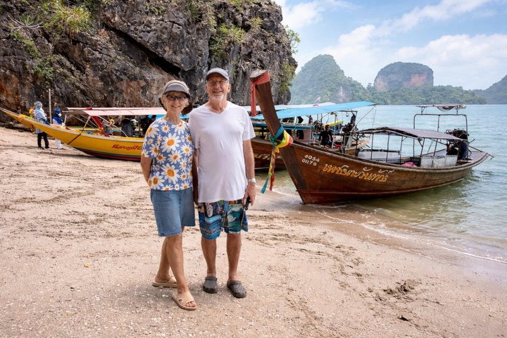 Phang Nga Bay Sea Cave Canoeing & James Bond Island by Big Boat