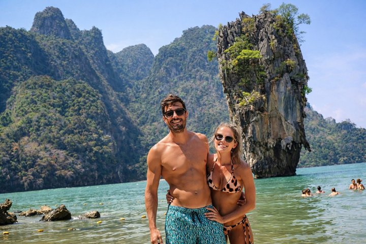 Phang Nga Bay Sea Cave Canoeing & James Bond Island by Big Boat