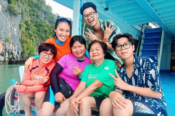 Phang Nga Bay Sea Cave Canoeing & James Bond Island by Big Boat