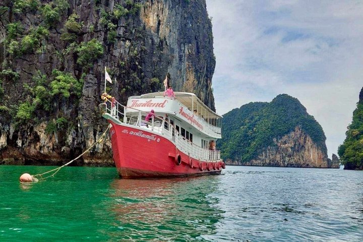 Phang Nga Bay Sea Cave Canoeing & James Bond Island by Big Boat