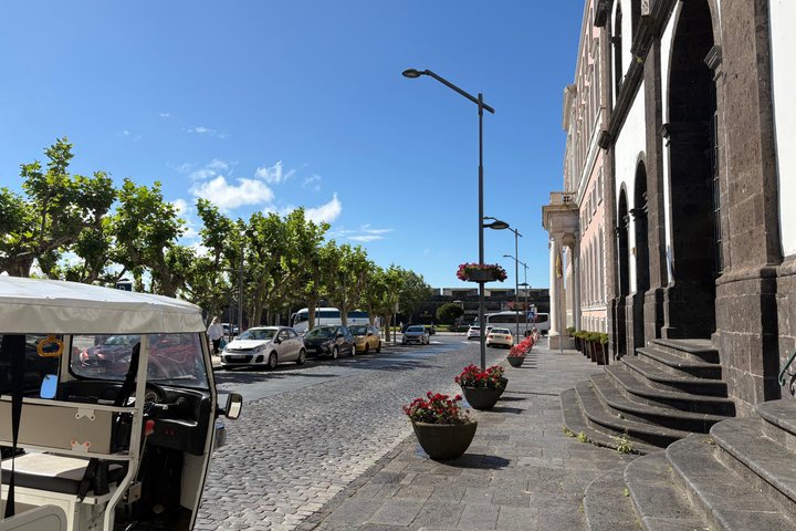Ponta Delgada Private City Tuk Tuk Tour
