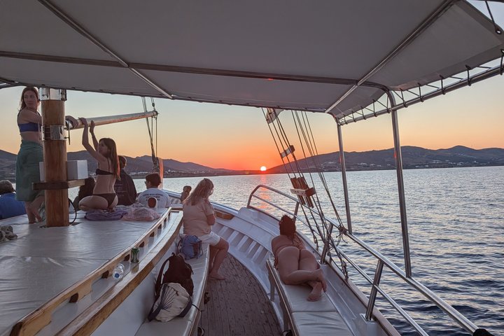 Half Day Sea Tours Blue Lagoon Sea Caves Antiparos Alyki port