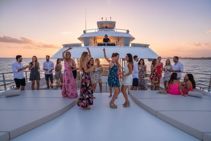TwentyFive 100-ft Catamaran by Cabo Adventures: Snorkel or Sunset