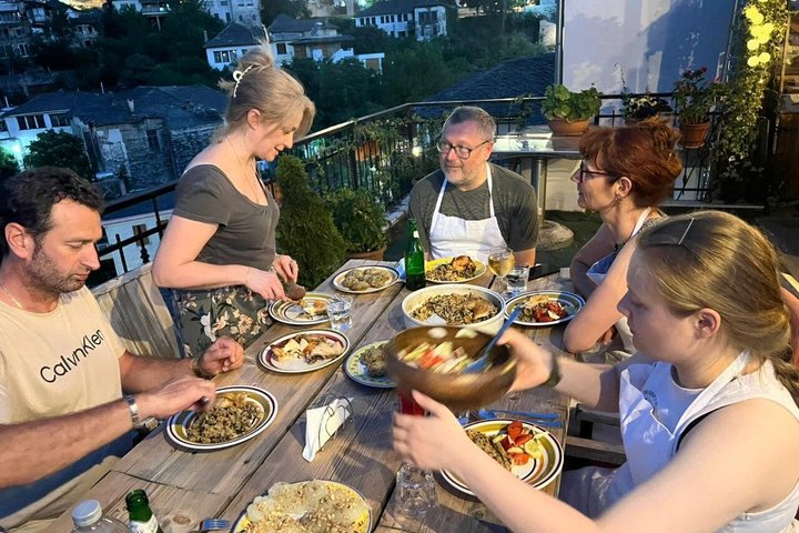 Traditional Albanian Cooking Class in Gjirokaster with Wine
