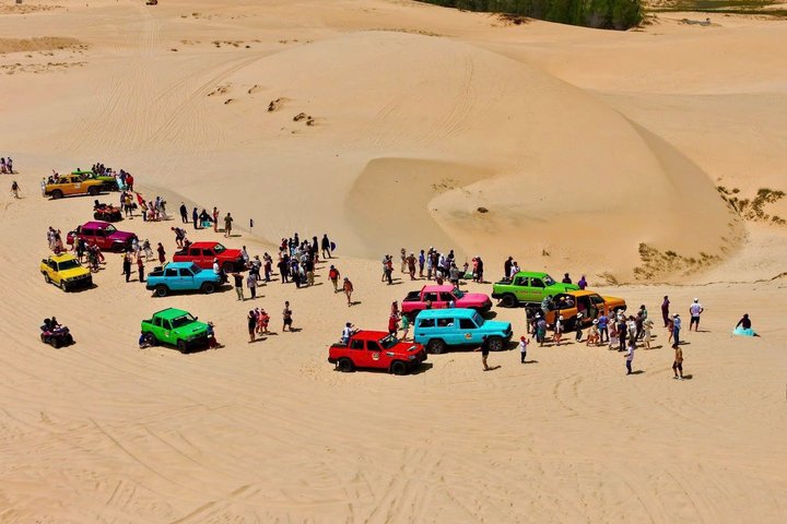 Mui Ne Sand Dunes Jeep Tour With Quad bike Experience