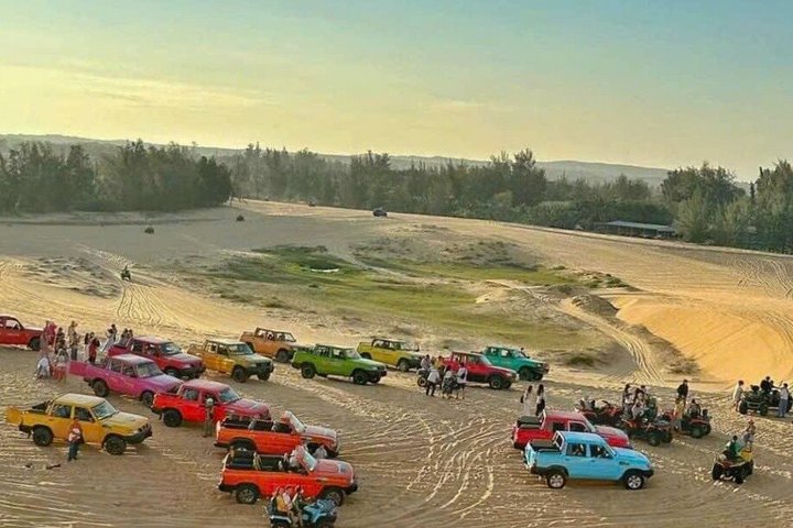 Mui Ne Sand Dunes Jeep Tour With Quad bike Experience