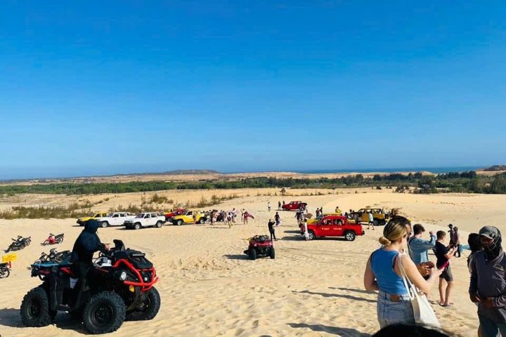 Mui Ne Sand Dunes Jeep Tour With Quad bike Experience
