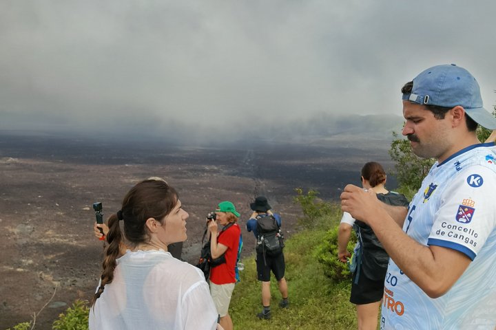 Walking Tour to Sierra Negra volcano and Chico Volcano from Isabela Island
