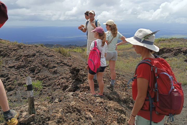Walking Tour to Sierra Negra volcano and Chico Volcano from Isabela Island