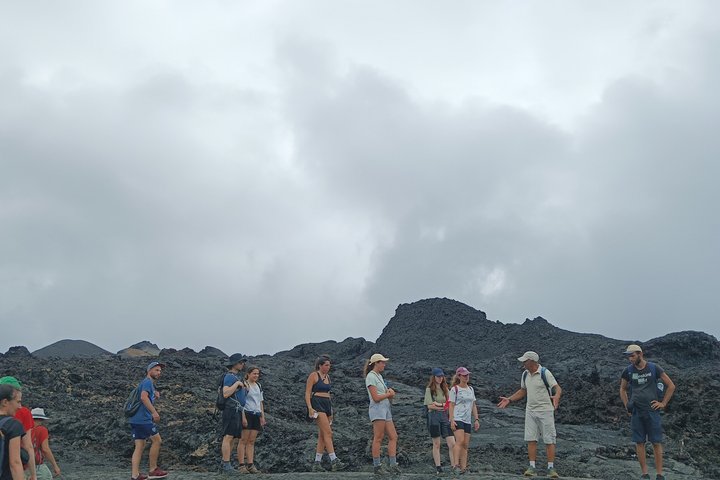 Walking Tour to Sierra Negra volcano and Chico Volcano from Isabela Island