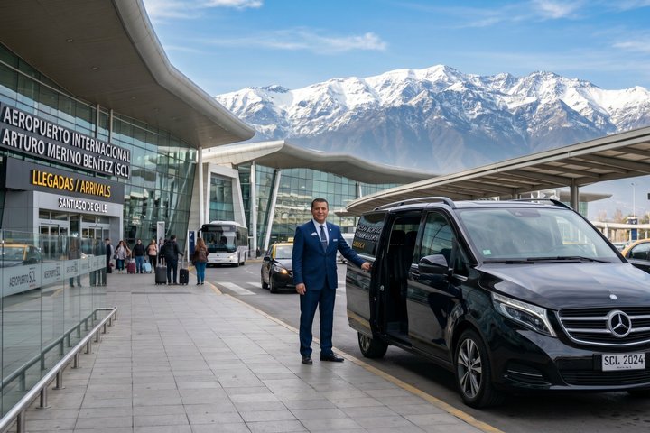 SCL Airport Private Transfer ⇄ Santiago/Providencia/Las Condes