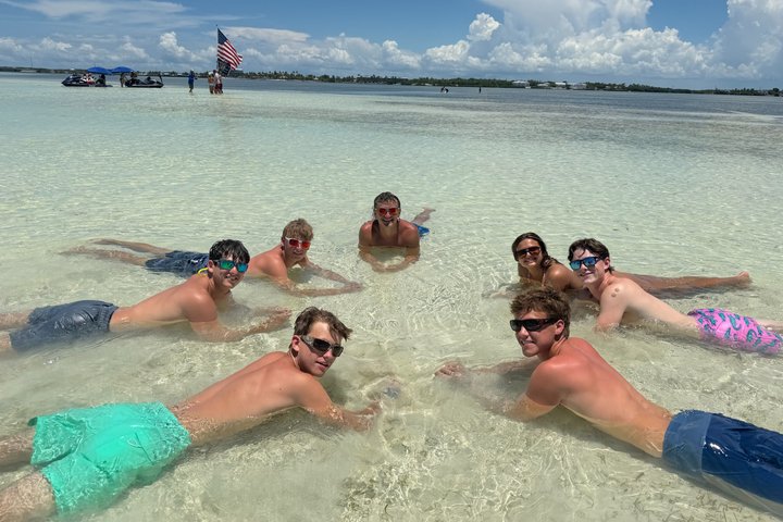 Islamorada Sandbar Experience on a Luxury Catamaran