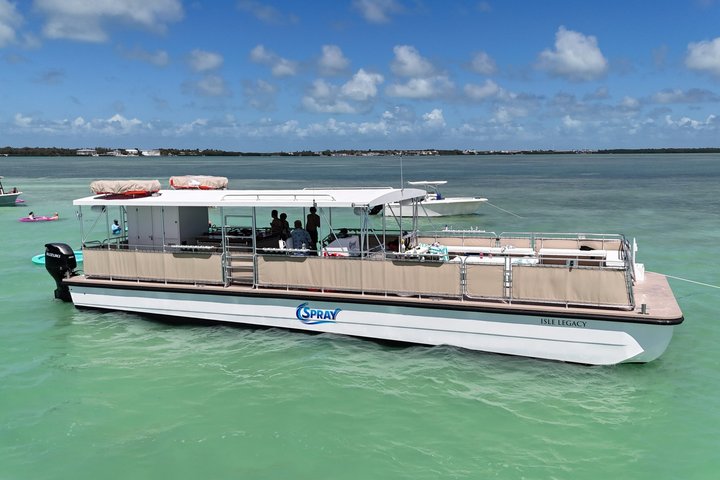 Islamorada Sandbar Experience on a Luxury Catamaran