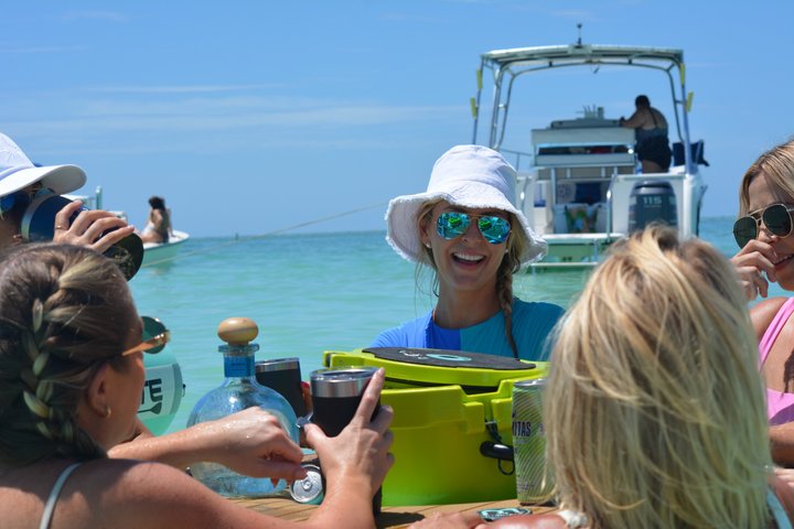 Islamorada Sandbar Experience on a Luxury Catamaran