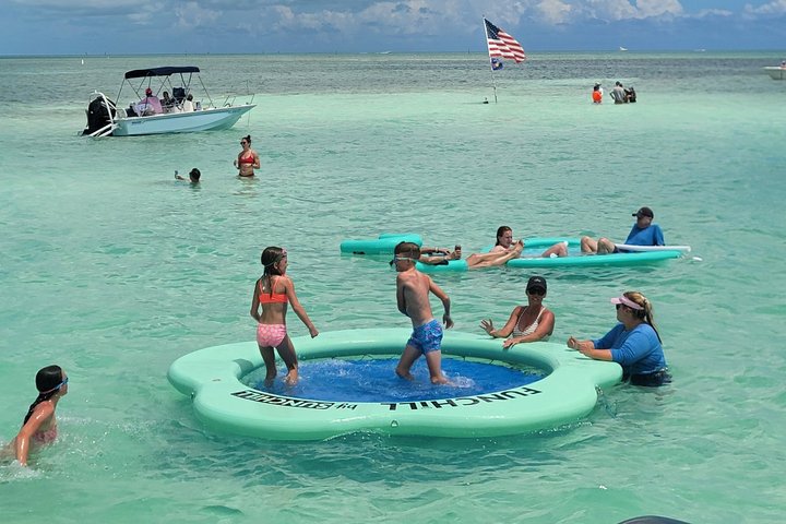 Islamorada Sandbar Experience on a Luxury Catamaran