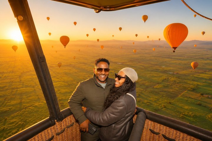Marrakech Hot Air Balloon Ride, Berber Breakfast & Camel Ride