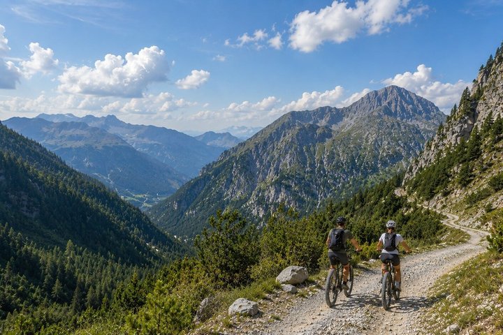 Cortina eBike Tour to Fanes Falls