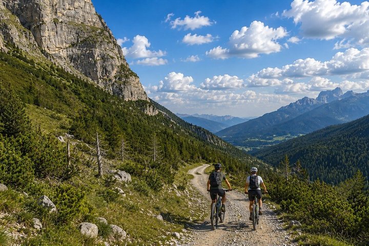 Cortina eBike Tour to Fanes Falls