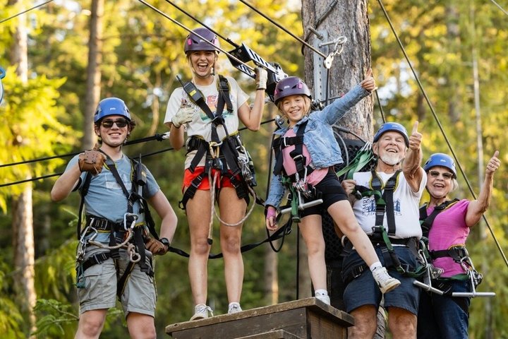 Lake Coeur d'Alene Zipline Tour