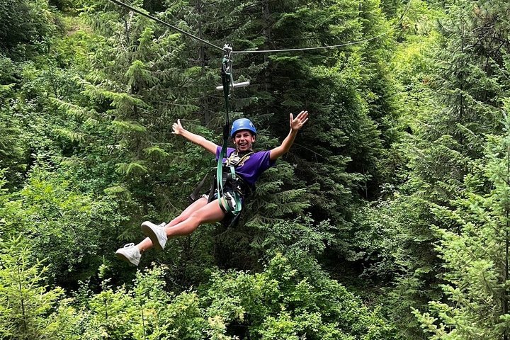 Lake Coeur d'Alene Zipline Tour