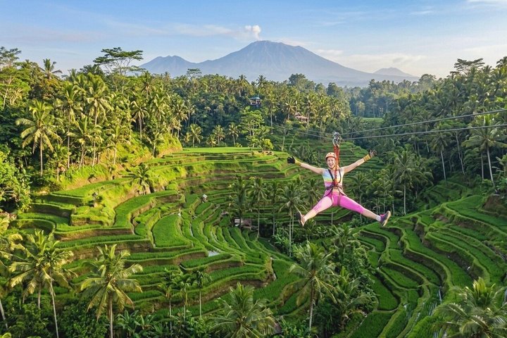 Ubud: Waterfall, Temple & Rice Terrace All-Inclusive Private Tour