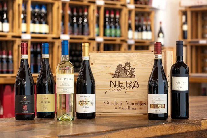 Wine tasting with visit to the winery in Valtellina in Chiuro