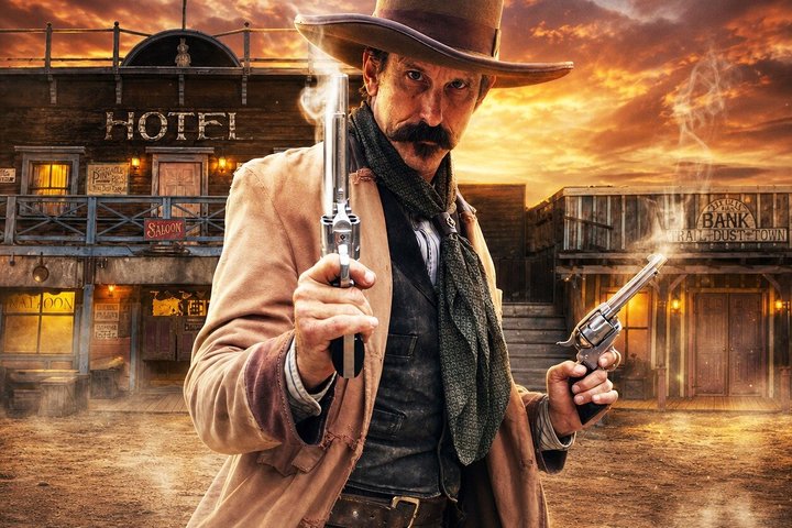 Pistoleros Wild West Show Ticket, Tucson, Arizona