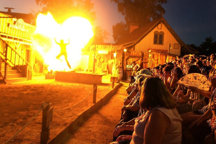 Pistoleros Wild West Show Ticket, Tucson, Arizona