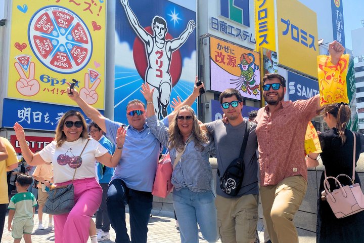 [Same Day OK] Osaka: Dotonbori to Iconic Castle 4Hr Walking Tour