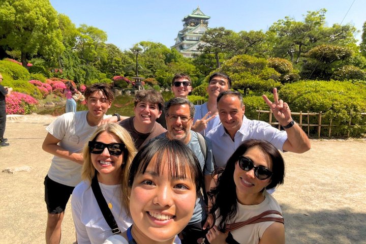 [Same Day OK] Osaka: Dotonbori to Iconic Castle 4Hr Walking Tour