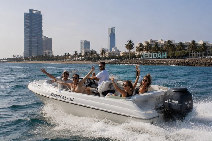 Jeddah Red Sea Speedboat Adventure