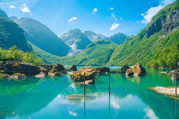 Bergen: Bondhus Glacier Lake & National Park w/Lunch in Rosendal