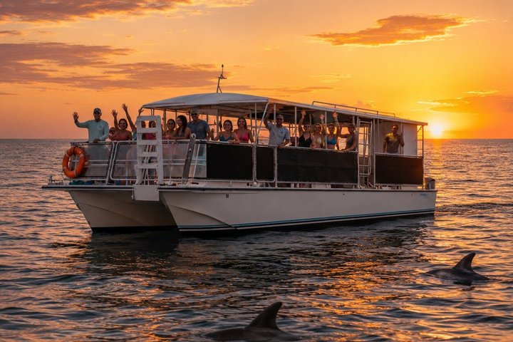 Panama City Beach Sunset Dolphin Cruise on the Islander