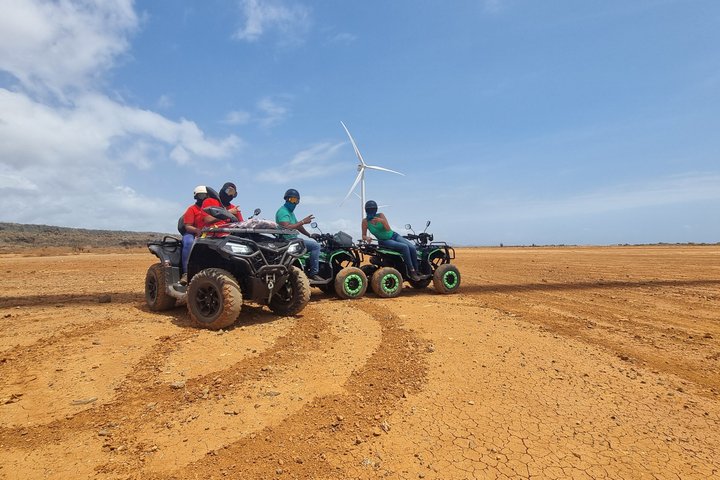 West Curaçao ATV Tour: Dessert & Cave - Flamingo - Turtles...