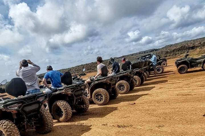 West Curaçao ATV Tour: Dessert & Cave - Flamingo - Turtles...