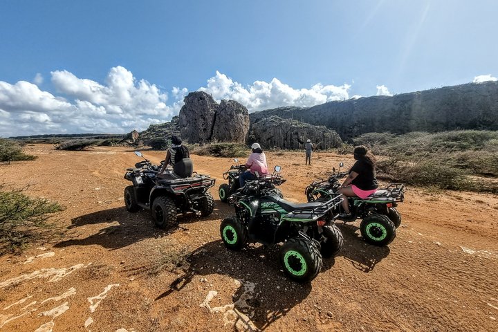 West Curaçao ATV Tour: Dessert & Cave - Flamingo - Turtles...
