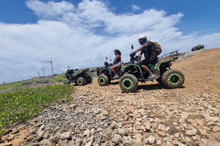 West Curaçao ATV Tour: Dessert & Cave - Flamingo - Turtles...