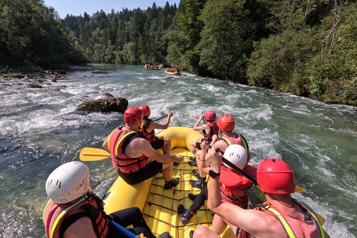 Rafting in Bled