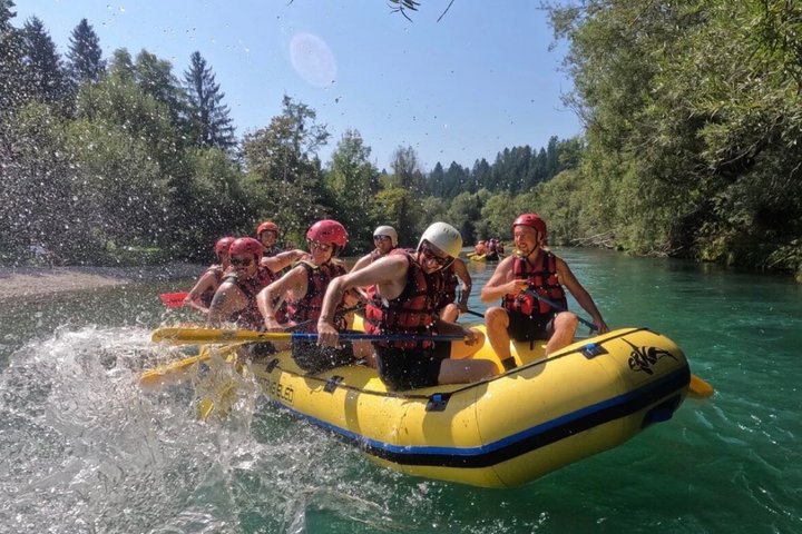 Rafting in Bled