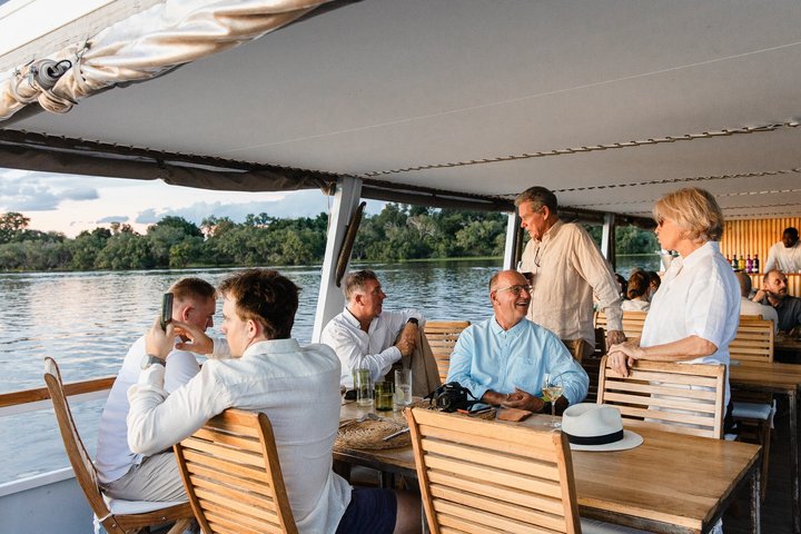 Victoria Falls Dinner Cruise on the Zambezi River