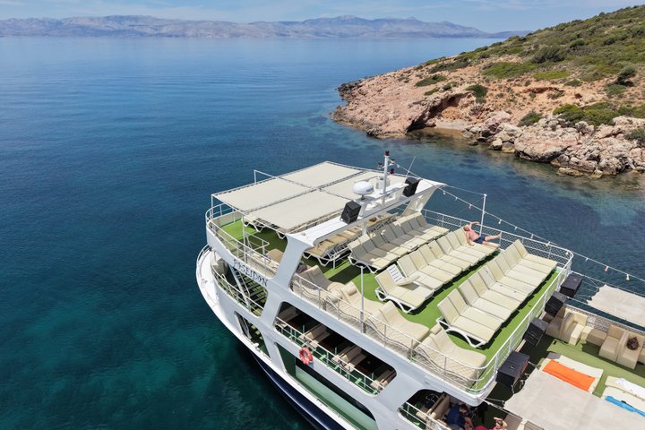 Cesme Boat Tour Hidden Bays Cruise with Swimming Stops