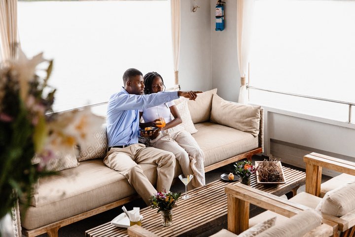 Victoria Falls Luxury Sunset Cruise on the Zambezi River