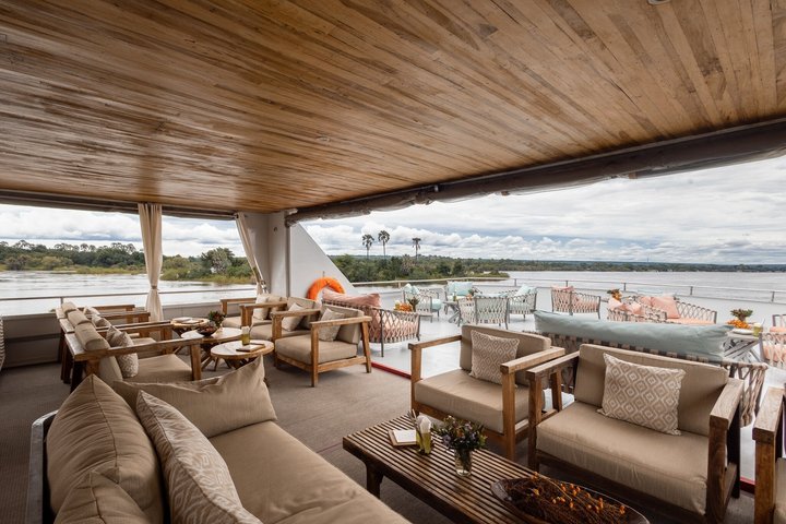 Victoria Falls Luxury Sunset Cruise on the Zambezi River
