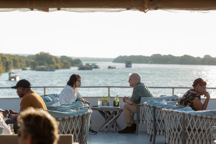 Victoria Falls Luxury Sunset Cruise on the Zambezi River