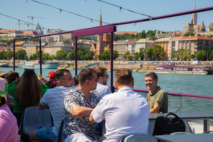 Budapest Danube 1 Hour Sunset or Night Cruise with Audio Guide