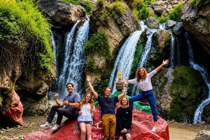 Marrakech: Ourika Waterfall, Atlas Mountain, Guide & River Lunch