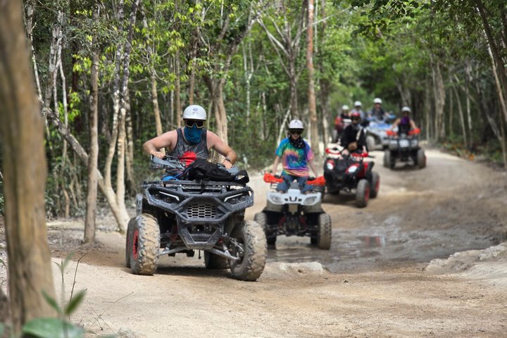 Jade Caverns and Mayan Village Cozumel ATV TOUR