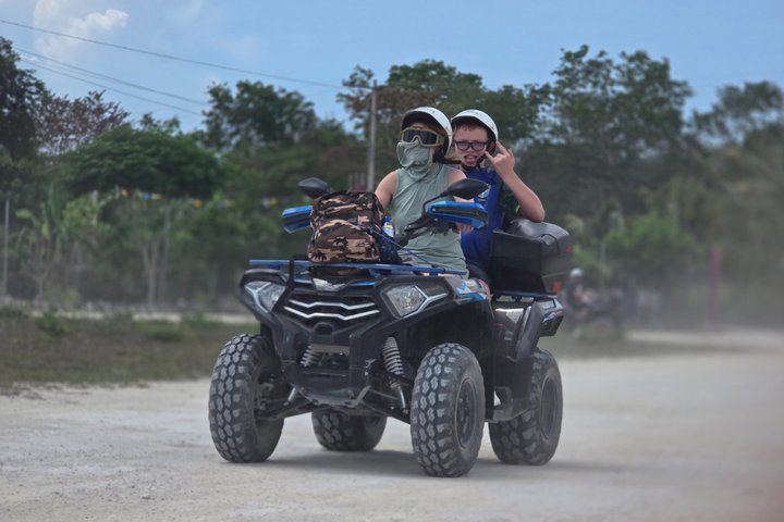 Jade Caverns and Mayan Village Cozumel ATV TOUR