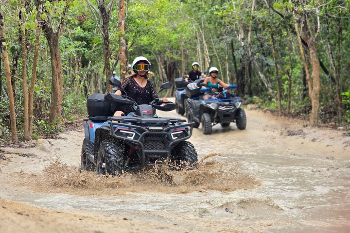 Jade Caverns and Mayan Village Cozumel ATV TOUR